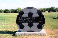 Soccerball Shaped Memorial 